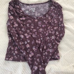Floral crop top